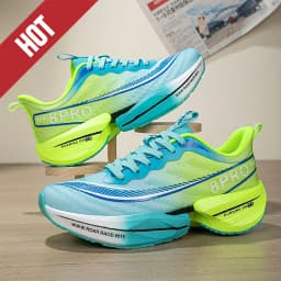 Men Running Shoes Casual Carbon Board Air Cushion Marathon Sports Breathable Lightweight Women's Comfortable Athletic Sneakers
