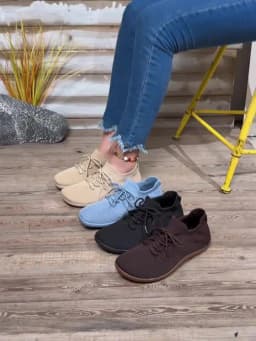 Womens Wide Fit Sneakers Flats Minimalist Breathable Wide Width Sneakers Mesh Barefoot Walking Shoes Comfortable Casual Shoes