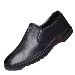 2026 PU Leather Men's Loafers Luxury Men Casual Shoes New Fashion Driving Shoes Breathable Slip on Men Moccasins Plus Size 39~44