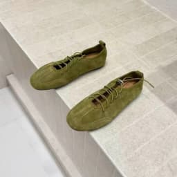 Lace-up Flats Fashion Round Toe Deep Mouth Soft Sole Non-slip Comfortable Low Top Shoes