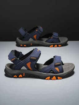 Men's Casual Sports Sandals Outdoor Hiking Sandals Comfortable Non-Slip Beach&Trekking Sandals Plus Size Adjustable