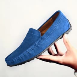 High Quality Leather Men Loafers Slip on Mens Casual Shoes Fashion Flats Male Driving Shoes Moccasins Ten Colors Size 38-47