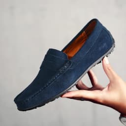 High Quality Leather Men Loafers Slip on Mens Casual Shoes Fashion Flats Male Driving Shoes Moccasins Ten Colors Size 38-47