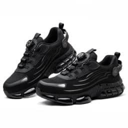 Impact Resistant Multifunctional Shoes, Foot Protection Mining Boots Construction Site Safety Shoes, Fashionable Men's Shoes,
