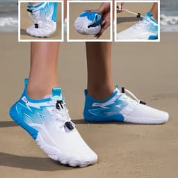 Unisex Quick Dry Water Shoes Men Women Colorful Beach Swimming Surfing Seaside Aqua Shoes Couple Barefoot Upstream Sneakers