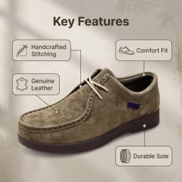 Mens Casual Dress Shoes Genuine Leather Hand-Sewn Loafers Shoes Elegant Mocassins, Casual Sneakers Lace-Up