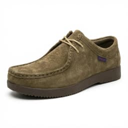 Mens Casual Dress Shoes Genuine Leather Hand-Sewn Loafers Shoes Elegant Mocassins, Casual Sneakers Lace-Up