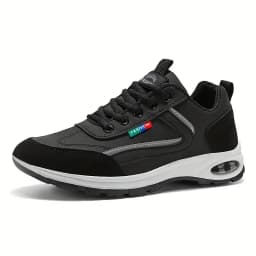 Men's Trendy Sports Shoes Lightweight Breathable Modern Non Slip Shoes Suede Detailing Outdoor Stylish Daily Wear Men Sneakers