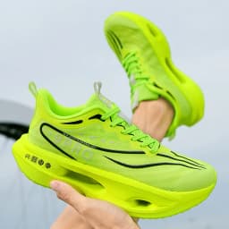 Carbon Board Marathon Running Shoes Men Comfortable Athletic Women's Sneakers Breathable Walking Basketball Sneakers Men