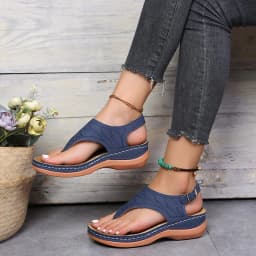 Women Sandals Soft Bottom Summer Shoes for Women Wedge Heels Sandalias Mujer Beach Slippers Women Flip Flops Summer Sandals