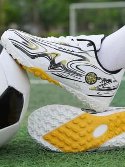 Men Women Soccer Cleats TF Studs Football Boots Breathable Non Slip Training Shoes For Artificial Grass Outdoor Sports Sneakers