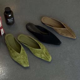Mules Shoes for Women Flats Slippers Slingback Summer Sandals 2026 New Fashion Suede Flip Flops Dress Brand Designer Woman Shoes