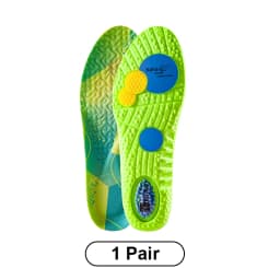 Sports Air Cushion High Elastic Running Insoles PU Shock-absorbing Soft Breathable Size 35-46