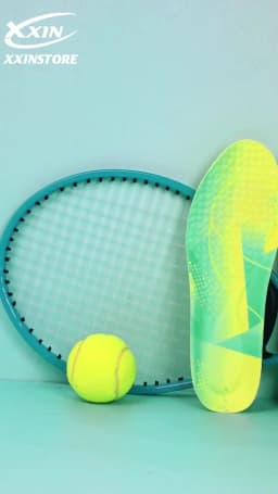 Sports Air Cushion High Elastic Running Insoles PU Shock-absorbing Soft Breathable Size 35-46