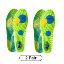 Sports Air Cushion High Elastic Running Insoles PU Shock-absorbing Soft Breathable Size 35-46
