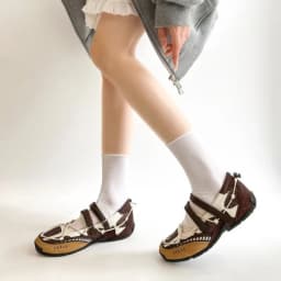 Mary Jane Sports Shoes 2026 New Fashion Soft Soled Mesh Breathable Casual Women Flat Shoes Outside Comfy Non-slip Single Shoes