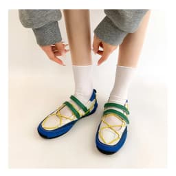 Mary Jane Sports Shoes 2026 New Fashion Soft Soled Mesh Breathable Casual Women Flat Shoes Outside Comfy Non-slip Single Shoes