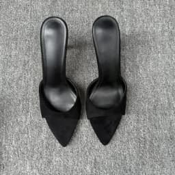 New Sexy Thin High Heels Women Slippers Street Style Party Stripper Sandals Summer Open Toe Slip On Slide Shoes