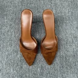New Sexy Thin High Heels Women Slippers Street Style Party Stripper Sandals Summer Open Toe Slip On Slide Shoes