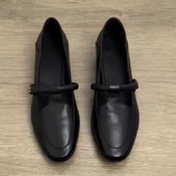 Spring/Fall New Women's Vintage Mary Jane Shoes - Square Toe Low Cut Flats Soft Leather Loafers British Style Casual Shoes 2026