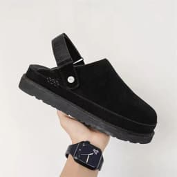 Fashion Women Fluffy Slippers for Autumn and Winter Indoor EVA Thick Sole Anti-Slip and Warm Unisex Slippers for Winter