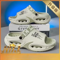 Light luxury and soft men's sandals 2026 new thick-soled anti-skid outdoor driving two wear beach shoes