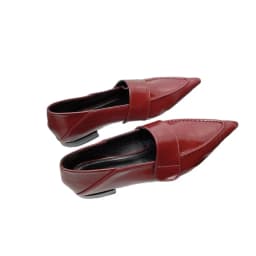 Women Flats Shoes Fashion Pointed Toe Loafers Shoes Autumn 2025 Designer Brand Dress Work Platform Elegant Zapatillas De Mujer