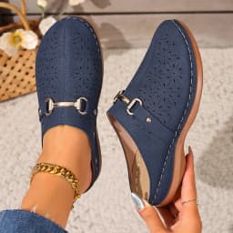 Women Slippers Lightweight Fashion Half-support Slippers Outdoor Wading Shoes Middle-aged Mother Sandals Summer Slides Women