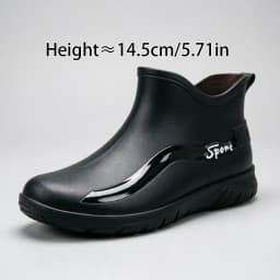 Men's Fashionable Anti-Slip Rain Shoes