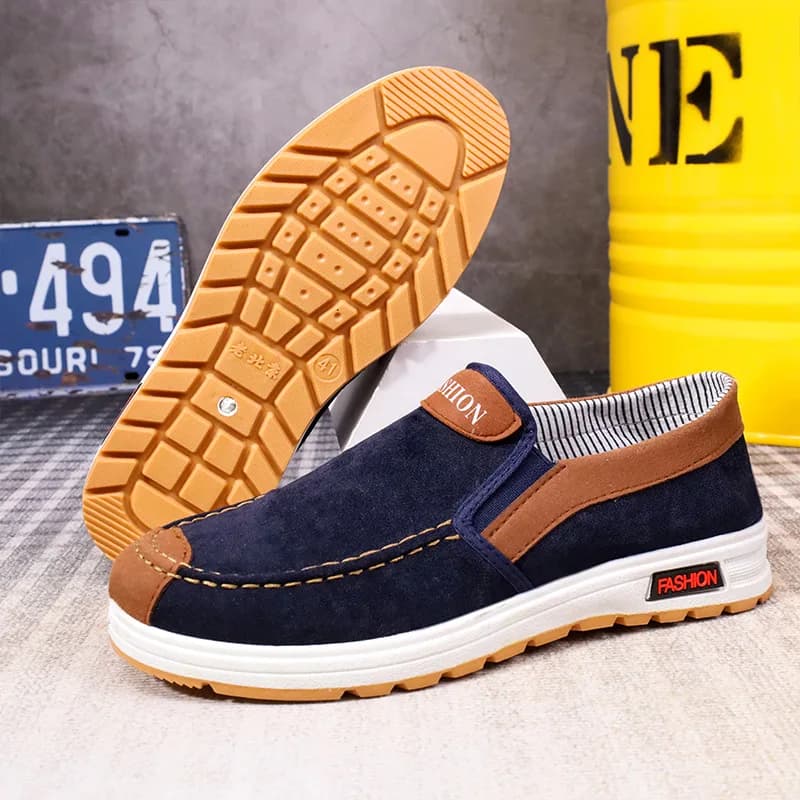 2026 Men's Woven Shoes Plus Size 48 Male Loafers Casual Comfortable Sneakers Slip On Leisure Shoes Lightweight Vintage Flats