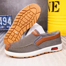 2026 Men's Woven Shoes Plus Size 48 Male Loafers Casual Comfortable Sneakers Slip On Leisure Shoes Lightweight Vintage Flats