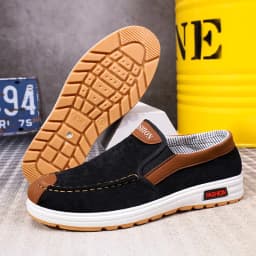 2026 Men's Woven Shoes Plus Size 48 Male Loafers Casual Comfortable Sneakers Slip On Leisure Shoes Lightweight Vintage Flats