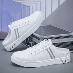 2026Summer Men's Casual Slippers Comfortable High-Quality Fashion Flat Sneakers Brand New Half Slippers for Men