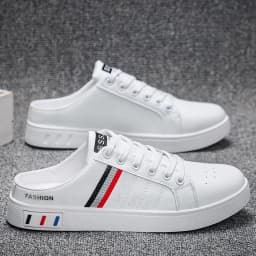 2026Summer Men's Casual Slippers Comfortable High-Quality Fashion Flat Sneakers Brand New Half Slippers for Men