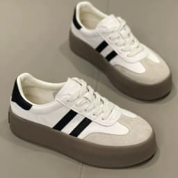 Sports shoes thick sole casual board shoes women 2026 new everything soft sole inside increase de training shoes