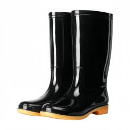 Non-slip Women's Long Rain Boots Waterproof High-Top Garden Rain Shoes Durable Lightweight Water Shoes For Outdoors,Kitchen,Work