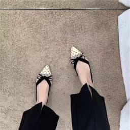Fashionable Hot Selling New Comfortable Large Pize Women's Shoes Spring/Autumn Elegant Pointed Sexy Bow Banquet Mary Jane Shoes