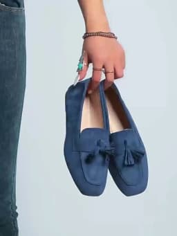 Woman's Flat Shoes Large Size Spring New Fashion Square Toe Comfortable Soft Ballet Flats Simple Versatile Casual Slip on Shoes