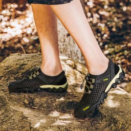 CLOHOO Mesh Shoes Thick Rubber Sole Handmade Cold Glue Casual Outdoor Sports Men's Shoes Breathable Comfortable Summer Sandals
