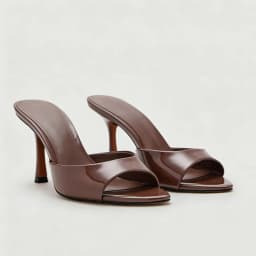 **Fashionable Hot Selling Fish Mouth Comfortable Banquet High-heeled Slippers Summer New Round Headed Sexy Casual Sandals Women