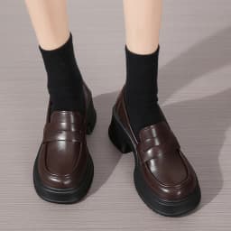 Lucyever Women's Loafers 2024 Spring British Style Slip On Platform Mary Jane Shoes Woman Japanese Jk Uniform Lolita Shoes Women