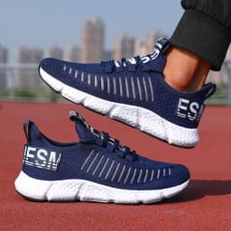 Summer Men Sneakers Lightweight Breathable Mesh Outdoor Casual Shoes Fashionable Tennis Training Shoes Men's Free Shipping