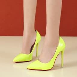 2024 Women Shoes Red High Heels Sexy Pointed Toe 12cm Pumps Wedding Dress Shoes Nude Black Color Red Rubber Bottom High Heels