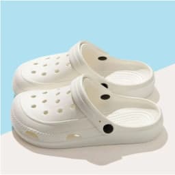 1Pair Plus Size 36 48 Summer Slippers For Men Women Comfort Clogs Lightweight Anti Slip Beach Sandals Waterproof Garden Shoes