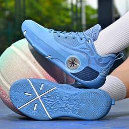 Men's Athletic Basketball Sneakers Breathable Cushioning Non-Slip Wearable Gym Training Running Shoes for Men