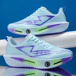Men's Fashionable Casual Comfortable Sports Running Shoes - Breathable Fabric Upper, Non-Slip, Wear-Resistant, Shock-Absorbing Sole, Round-Toe Lace-Up Casual Running Shoes, Suitable for All Seasons