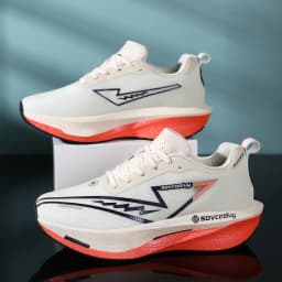 Running Shoes Carbon Board Speciality Marathon Men Sports Breathable Lightweight Women's Comfortable Athletic Nonskid Sneakers