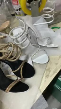 Aneikeh Star Style Luxury Crystal Snake Coiled Ankle Strap Lady Gladiator Sandals Sexy Stiletto High Heel Summer Party Prom Shoe