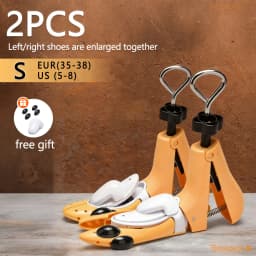 Repacego 1/2 Pcs Shoe Stretcher Shoe Trees Universal Unisex Men Women Adjustable Length Width high low top shoes Extender Keeper