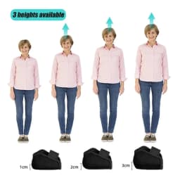 Silicone Height Increase Insoles for Men Women Heel Cup Shoe Pads for Plantar Fascitis Spurs Support Heel Lift Inserts Socks